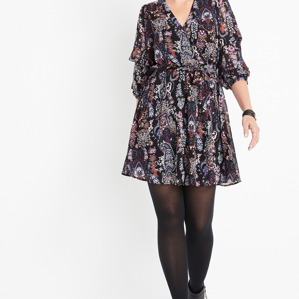 Maurices Paisley Print Dress